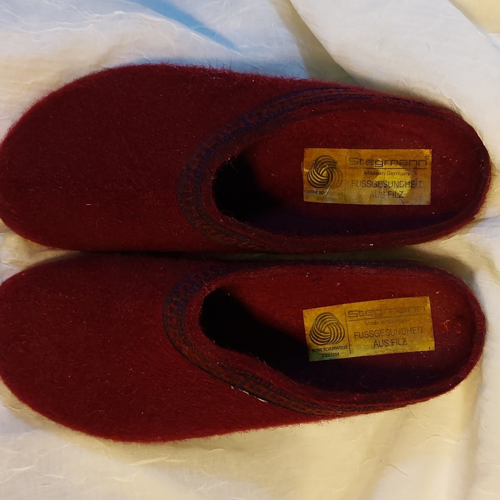 Stegmann wool slippers